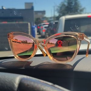Blenders Sunglasses Peach Like New